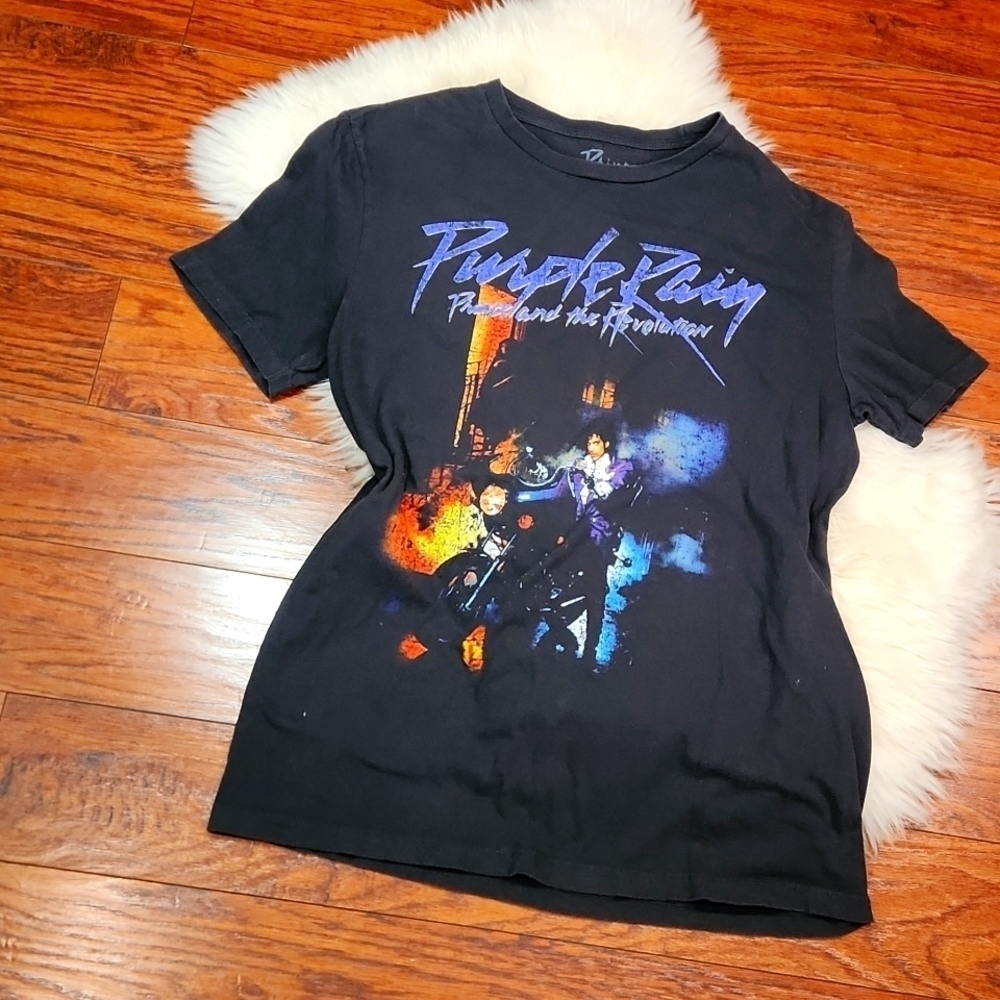 Prince Purple Rain Cotton Tshirt